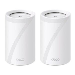 PUNTO DE ACCESO INTERIOR MESH WIFI 7 TP-LINK TRIBANDA 2-PACK BE9300 5760Mbps/6GHz 2880Mbps/5GHz 4xLAN 2.5Gb