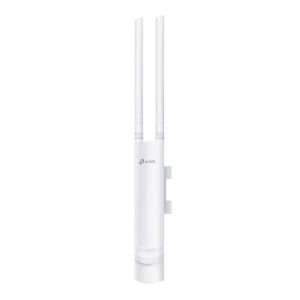 PUNTO DE ACCESO WIFI TP-LINK EAP110 DE EXTERIOR 300MB EN 2,4GHZ POE PASIVO ANTS. OMNIDIR. GESTION CENTRALIZADA MONTAJE EN MASTIL
