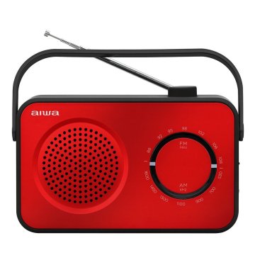 radio-vintage-con-altavoz-aiwa-r-190rd-am-fm-altavoz-4-y-jack-35mm-diseno-soft-touch-stylish-color-rojo