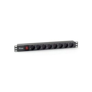 REGLETA ALIMENTACION RACK 19" 1U 8 TOMAS CON INTERRUPTOR