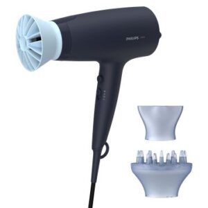 SECADOR DE PELO PHILIPS BHD360/20 SERIE 3000 CON THERMOPROTEC 2100W 6 POSICIONES CUIDADO IONICOCOLOR NEGRO