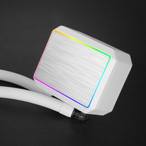 SISTEMA DE REFRIGERACION LIQUIDA MARS GAMING MLPROII120W 1X120mm 300W TDP PANTALLA LCD BLANCO