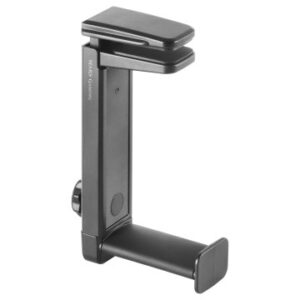 SOPORTE DE AURICULARES MARS GAMING MHH2 BLACK INSTALACION POR DEBAJO O ENCIMA DE LA MESA ROTACION 360º