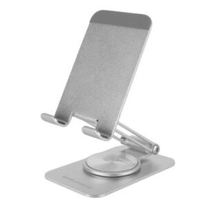 SOPORTE DE MESA PARA SMARTPHONE MARS GAMING MA-RSSW COLOR NEGRO PLEGABLE ROTACION 360º AJUSTE DE ALTURA Y ANGULO DE VISUALIZACION 180º