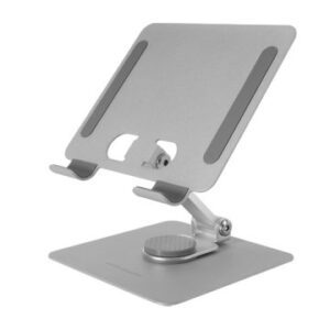 SOPORTE PARA TABLET MARS GAMING MARSTW COLOR BLANCO PLEGABLE ROTACION 360º AJUSTE DE ALTURA Y ANGULO DE VISUALIZACION 180º