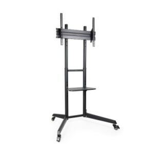 SOPORTE DE SUELO CON RUEDAS TOOQ FS1170M-B PARA PANTALLAS DE 37" - 70" MAX 50KG VESA MAX. 600x400 NEGRO