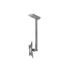 SOPORTE DE TECHO DTI LCD-1530 PARA PANTALLA 10-30" ORIENTACION VERTI. +-20§ GIRO 190§ VESA 50/ 75/ 100/ 200 MAX 20KG COLOR PLATA