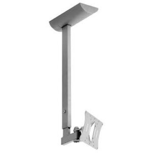 SOPORTE DE TECHO OMB HISOLUTION ORIENTABLE VERT. +-20§ GIRO 190§ VESAÿ50/ 75/ 100/ 200 MAX 20KG COLOR PLATA