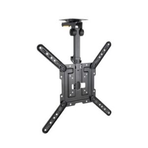 SOPORTE DE TECHO TOOQ LPCE1123TSLI-B PARA PANTALLA 23"A 55" MAX 20KG VESA 75X75 HASTA 400X400 NEGRO