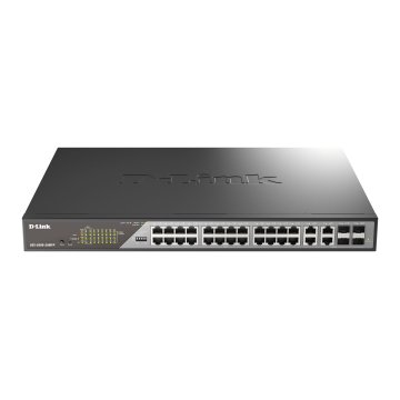 switch-gestionable-d-link-dss-200g-28mp-e-24x10-100-1000-poe-4xcombo-1000-mbps-rack-19-30wxpuerto-4