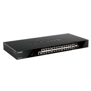 SWITCH GESTIONABLE D-LINK L3 STAKABLE DGS-1520-28 24P GIGA + 2P 10G + 2P SFP