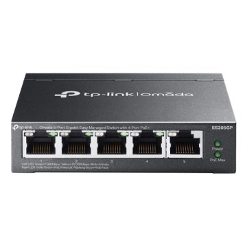 switch-gestionable-tp-link-es205g-omada-5p-5x1gb-rj45-4-poe-facil-gestion-carcasa-metalica-vlan-qos