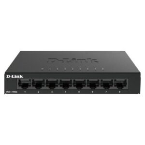 SWITCH NO GESTIONABLE D-LINK DGS-108GL 8P GIGA CARCASA METALICA SOBREMESA NO RACK
