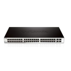 SWITCH SEMIGESTIONABLE D-LINK DGS-1210-52/E 48P GIGA + 4P GIGA COMBO RACK
