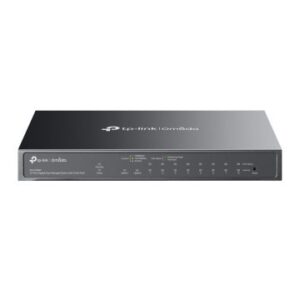 SWITCH SEMIGESTIONABLE TP-LINK ES210GMP 10P 1Gb  8xPOE+ 30W MAX 123W 1x SFP FACIL GESTION VLAN/IGMPCARCASA METALICA