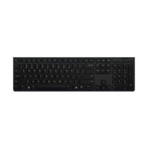 TECLADO LENOVO WIRELESS + BLUETOOTH RECARGABLE (Cambie sin problemas hasta 3 dispositivos a través del dongle unificado 2.4G o BLUETOOTH)