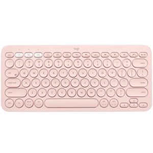 TECLADO LOGITECH BLUETOOTH K380 PARA TRES DISPOSITIVOS COLOR ROSA P/N:920-009587