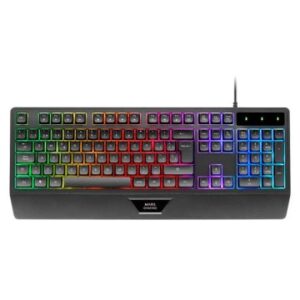 TECLADO MARS GAMING MK124ES H-MECH FRGB RAINBOW COLOR NEGRO