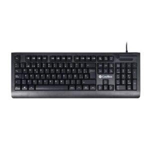 TECLADO COOLBOX CON LECTOR DNIe DNIe 4.0 y SMARTCARD INTEGRADO COLOR NEGRO
