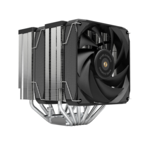 VENTILADOR CON DISIPADOR DE CPU MARS GAMING MCPU-XU6 BLACK DUAL 6 HEATPIPES TDP 300W DOBLE DISIPADOR