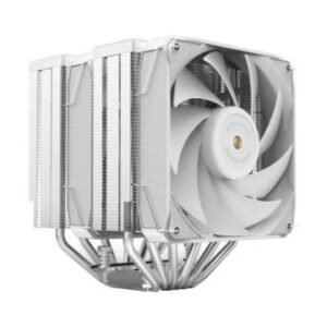 VENTILADOR CON DISIPADOR DE CPU MARS GAMING MCPUXU6W  DOBLE VENTILADOR FBD COBRE MULTISOCKET TPD 350W BLANCO